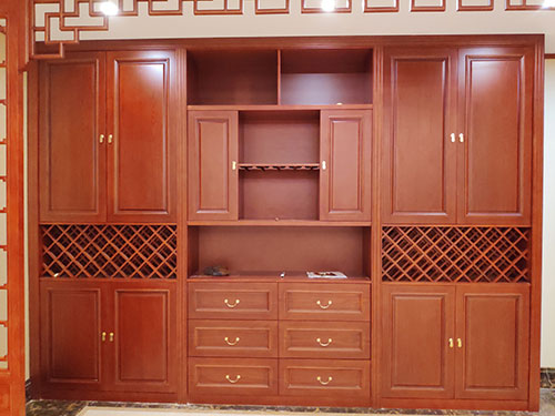 甘南中式家居装修之中式酒柜装修效果图