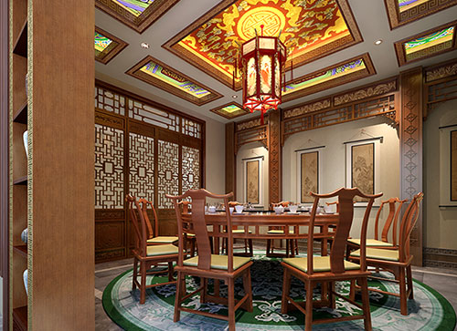 甘南中式古典风格家居装修设计效果图