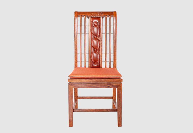 甘南芙蓉榭中式实木餐椅效果图